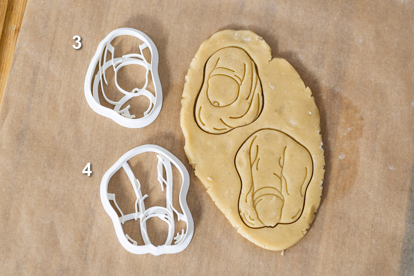 Penis Shaped Cookie Cutters from Germany - 8 Shapes - Biscuit Mold - Fondant Dough - Body Positivity Cookies - Europe - 3D Printed Cutters