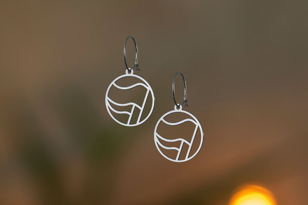 Anti-fascist Earrings | FCK NZS | Antifa | Gold and Silver | Different Shapes & Closures | From Germany | Jewellery
