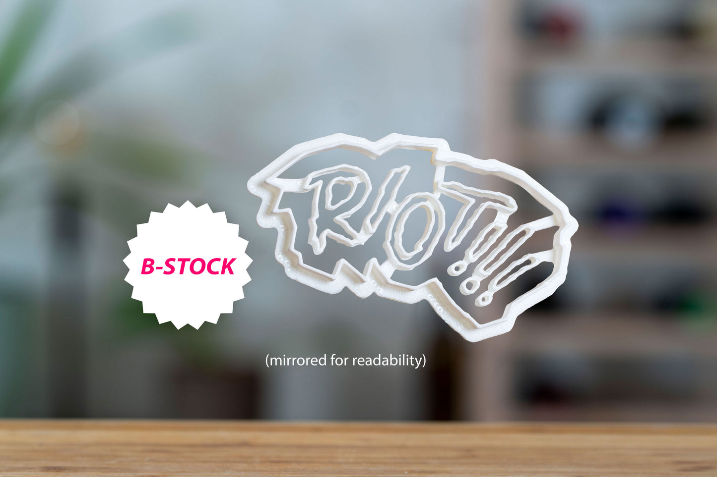 Feminist Riot Keksausstecher - Benefizversion - 1€ an HandmaidsRiot - FLINTA* - Trans Faust - Feministische Faust - Mittelfinger - Riot - 3D Druck