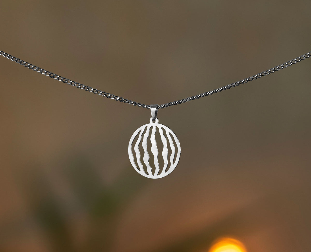 Wassermelone Halskette | Gold und Silber | Schmuck | Antifa | FREE PLSTN