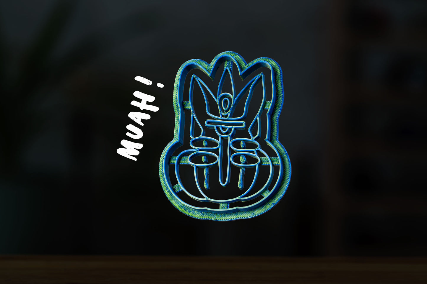 MUAH! Monster Keksausstecher - Kollaboration - Dino - Katze- Totem - Hase - muahstuff