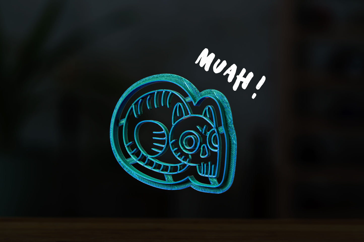 MUAH! Monster Keksausstecher - Kollaboration - Dino - Katze- Totem - Hase - muahstuff