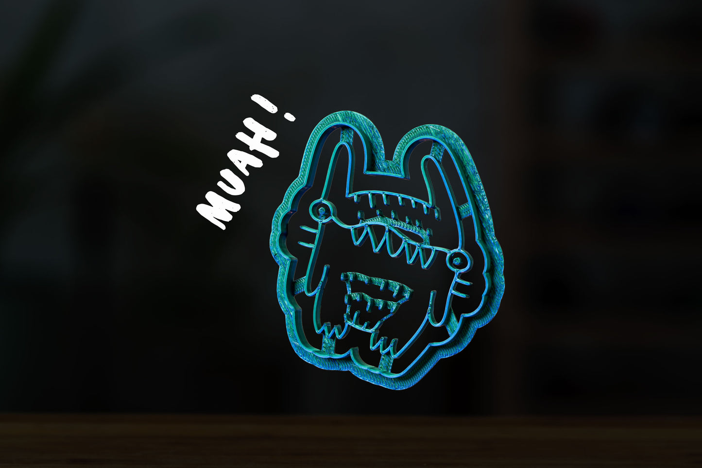 MUAH! Monster Keksausstecher - Kollaboration - Dino - Katze- Totem - Hase - muahstuff