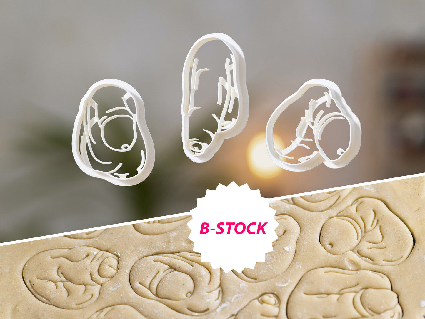 Penis Shaped Cookie Cutters from Germany - 8 Shapes - Biscuit Mold - Fondant Dough - Body Positivity Cookies - Europe - 3D Printed Cutters