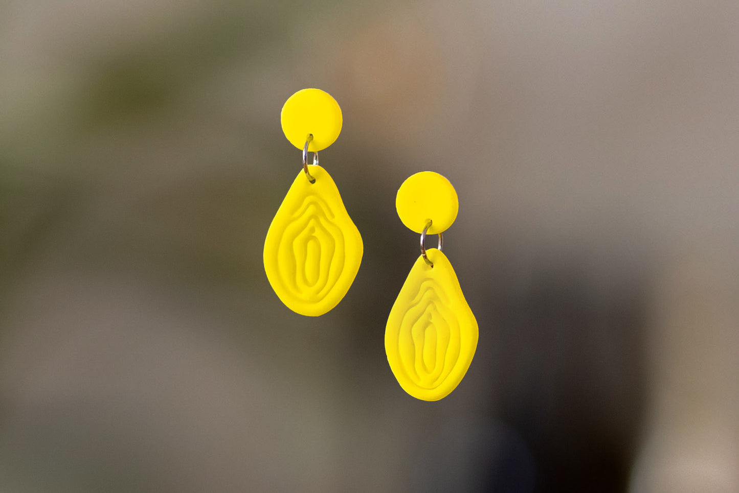 Vulva Earrings | NEON EDITION | Set | Unique | Multiple Variants | Polymer Clay | Handmade | From Europe