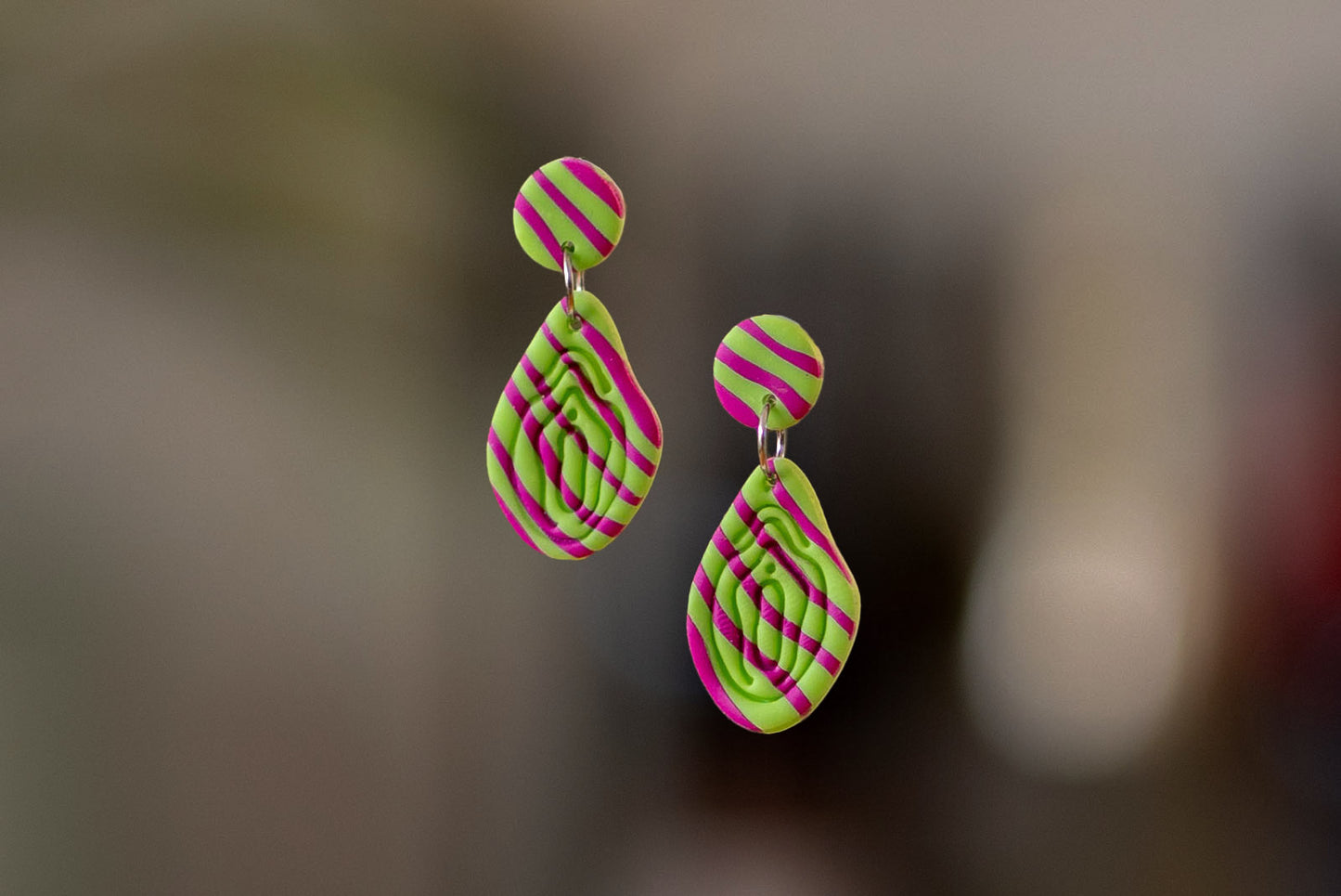 Vulva Earrings | NEON EDITION | Set | Unique | Multiple Variants | Polymer Clay | Handmade | From Europe