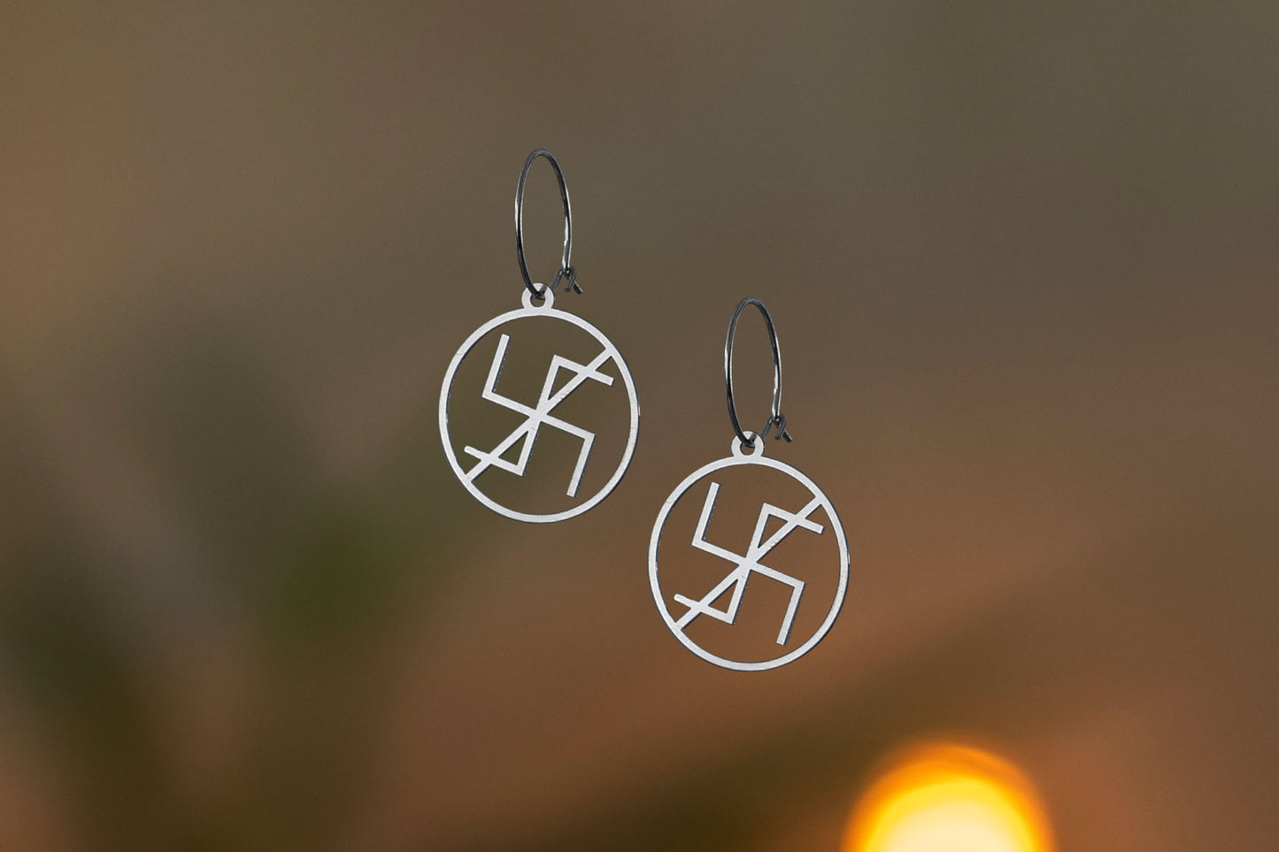 Anti-fascist Earrings | FCK NZS | Antifa | Gold and Silver | Different Shapes & Closures | From Germany | Jewellery
