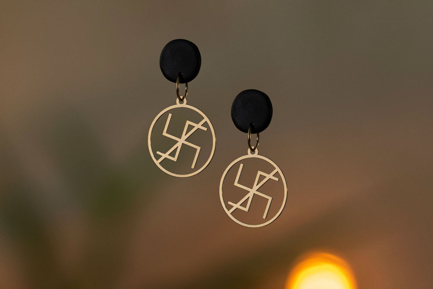 Anti-fascist Earrings | FCK NZS | Antifa | Gold and Silver | Different Shapes & Closures | From Germany | Jewellery