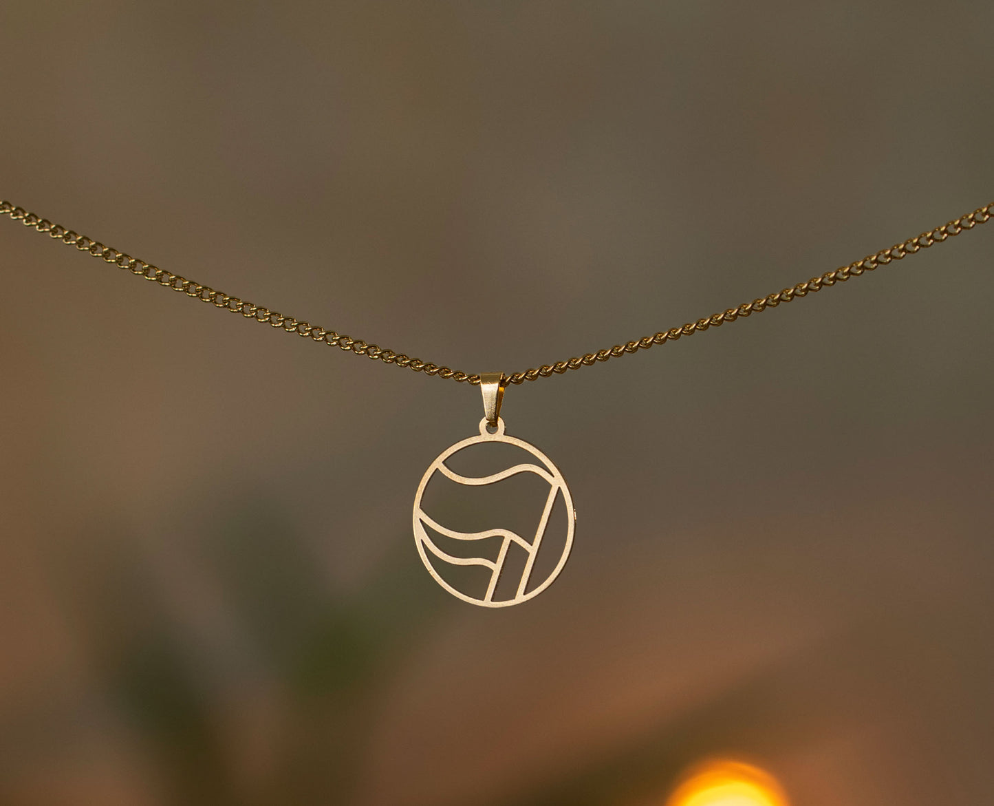 Anti-fascist Necklace | FCK NZS | Antifa | Gold and Silver | Different Shapes | From Germany | Jewellery