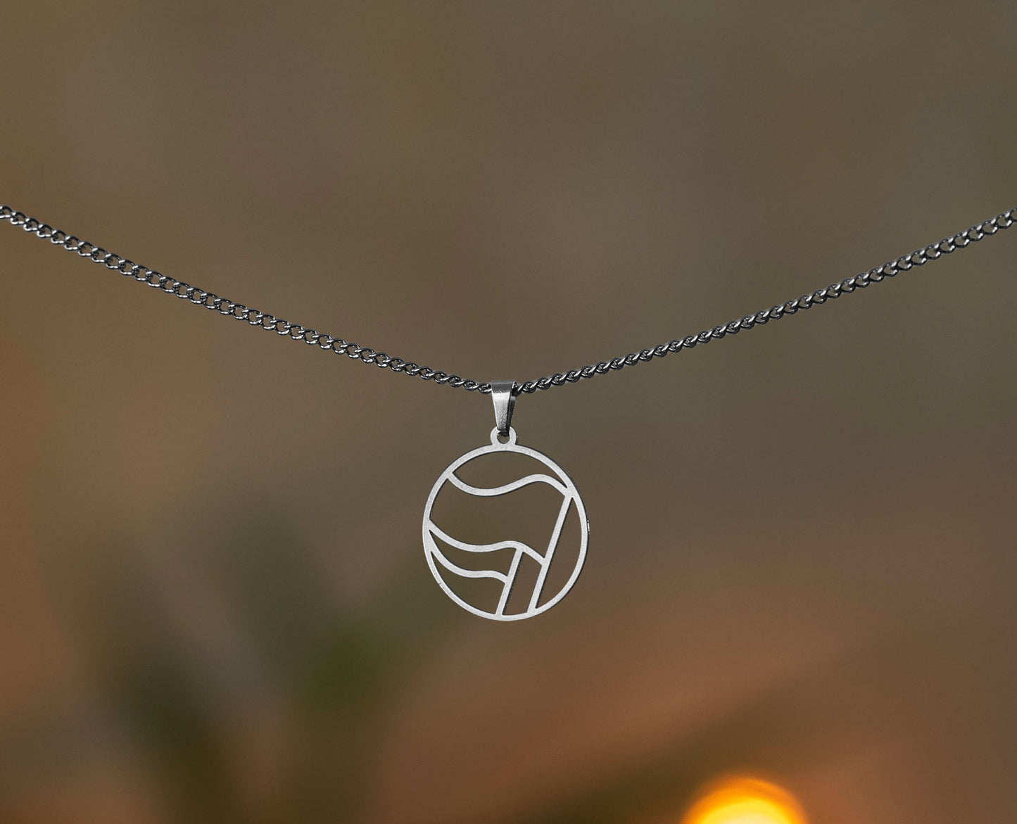 Anti-fascist Necklace | FCK NZS | Antifa | Gold and Silver | Different Shapes | From Germany | Jewellery