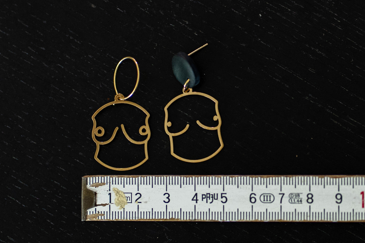 Breast Design Necklace | Gold and Silver | Different Shapes & Closures | From Germany | Feminist Jewellery