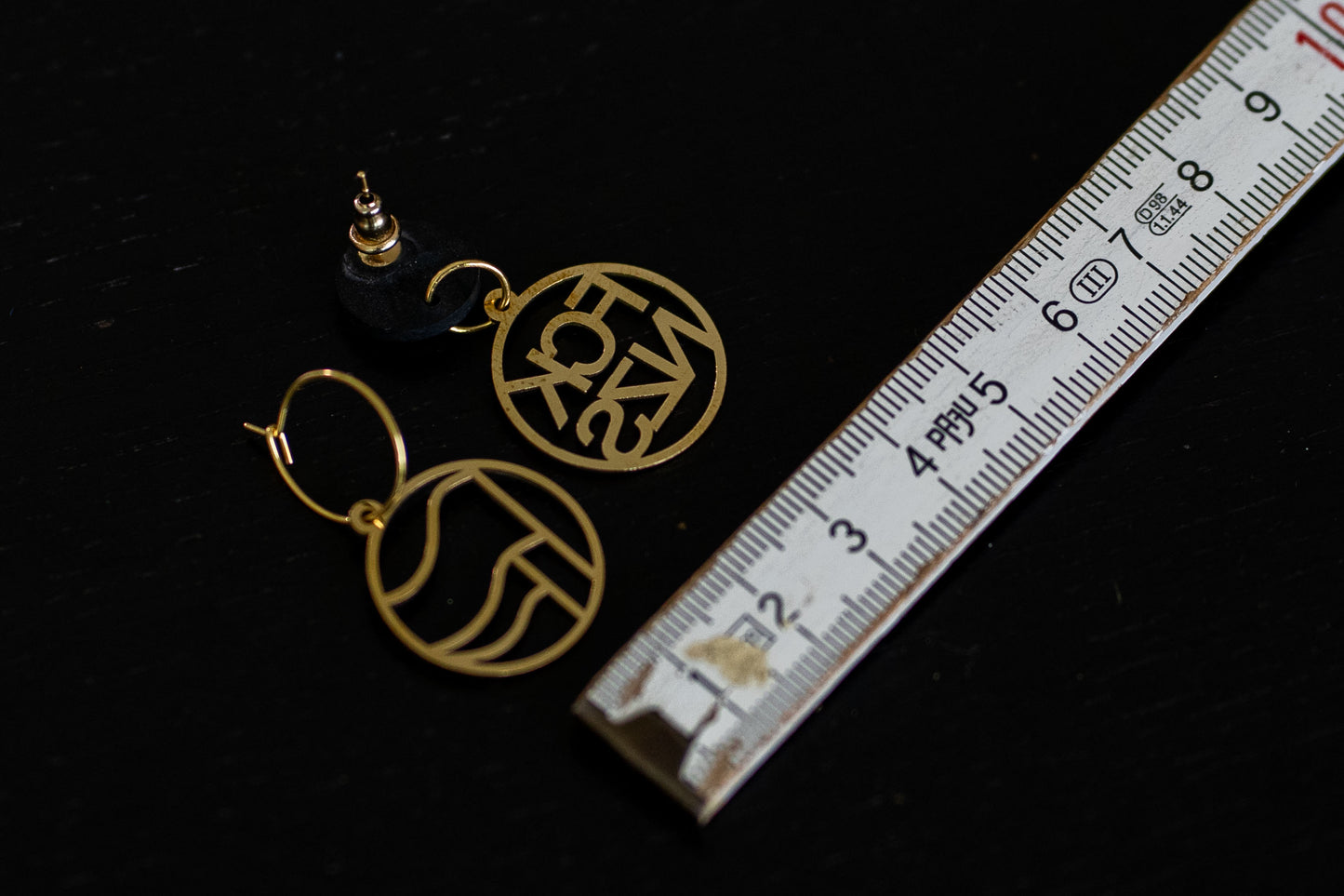 Anti-fascist Earrings | FCK NZS | Antifa | Gold and Silver | Different Shapes & Closures | From Germany | Jewellery