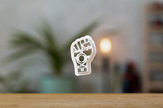 Feminismus Symbol Keksausstecher - Woman Power - Keksform - Plätzchen - Kekse Ausstecher - 3D Druck - Frauenrechte - Woman Pride