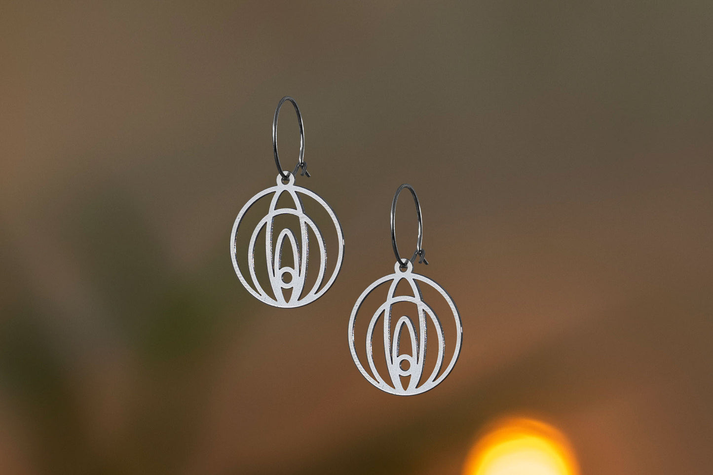 Vulva Design Ohrringe | Gold und Silber | Verschieden Formen & Verschlüsse | Aus Deutschland | Feministischer Schmuck