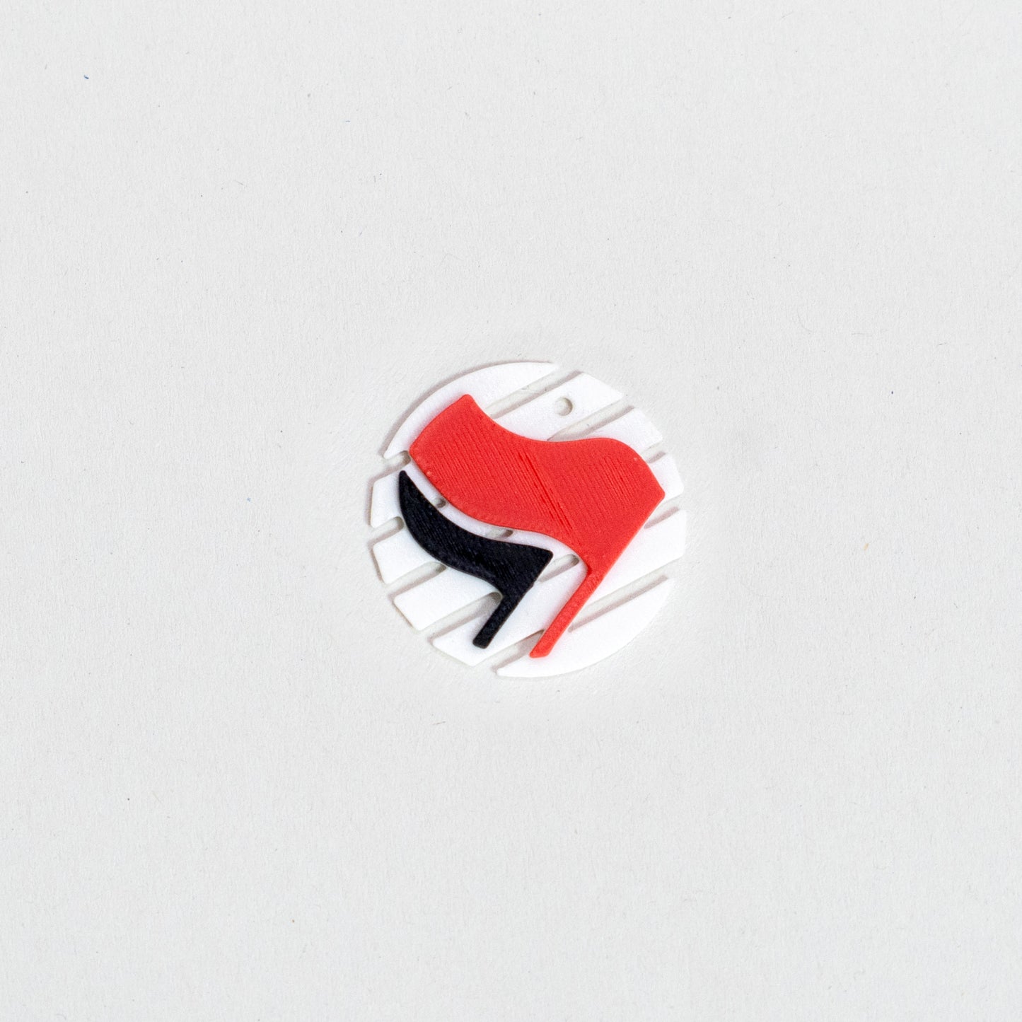 Antifa Earrings Mix 'n' Match | Anti-fascist Flag | Different Colors | 3D printed | From Germany | Jewellery | 161 AFA