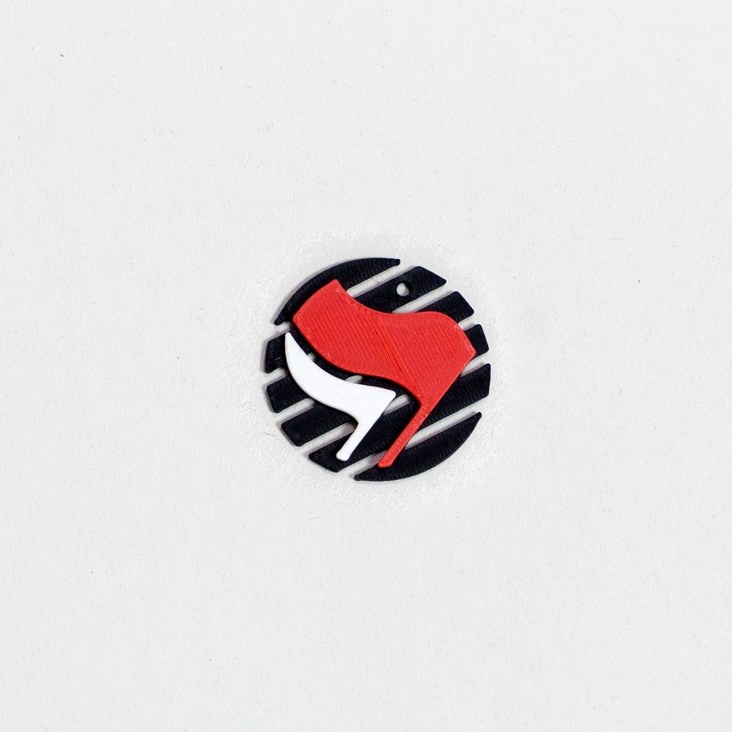 Antifa Earrings Mix 'n' Match | Anti-fascist Flag | Different Colors | 3D printed | From Germany | Jewellery | 161 AFA