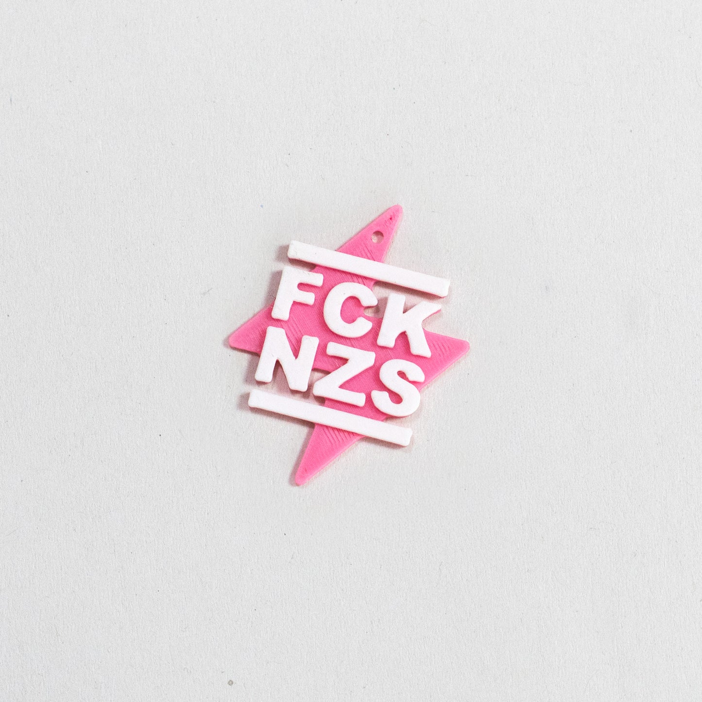 FCK NZS Earrings Mix 'n' Match | Flash | Anti-fascist | FCK AFD | Antifa | Different Colors | 3D printed | From Germany | Jewellery | 161 Antifa