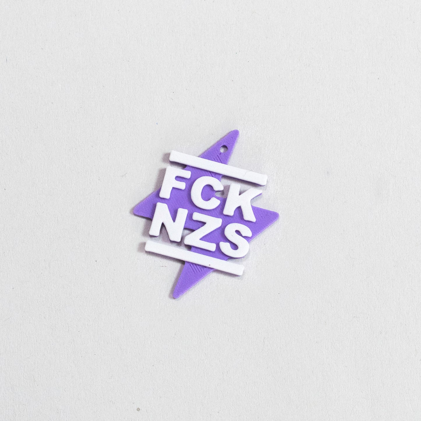FCK NZS Earrings Mix 'n' Match | Flash | Anti-fascist | FCK AFD | Antifa | Different Colors | 3D printed | From Germany | Jewellery | 161 Antifa