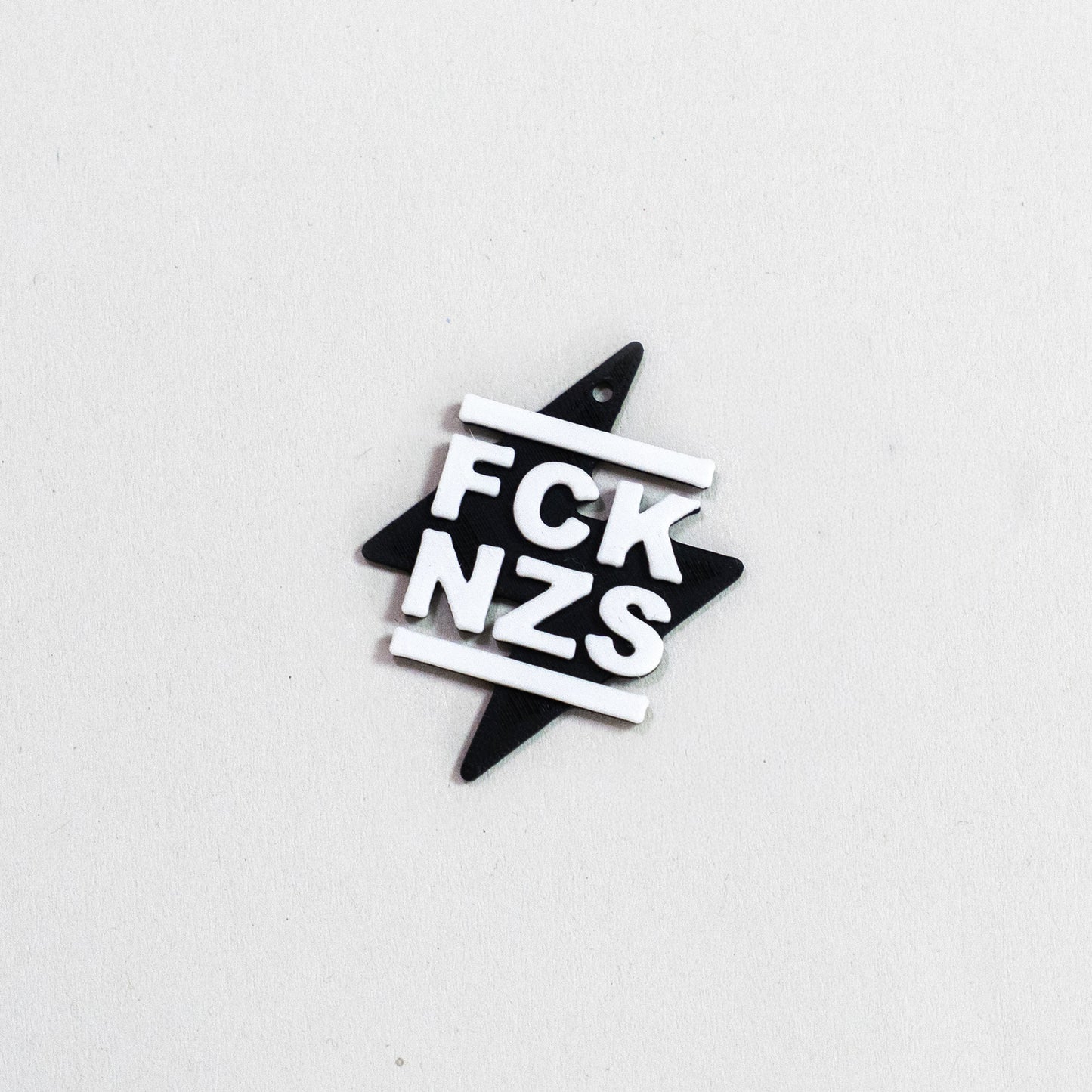 FCK NZS Earrings Mix 'n' Match | Flash | Anti-fascist | FCK AFD | Antifa | Different Colors | 3D printed | From Germany | Jewellery | 161 Antifa