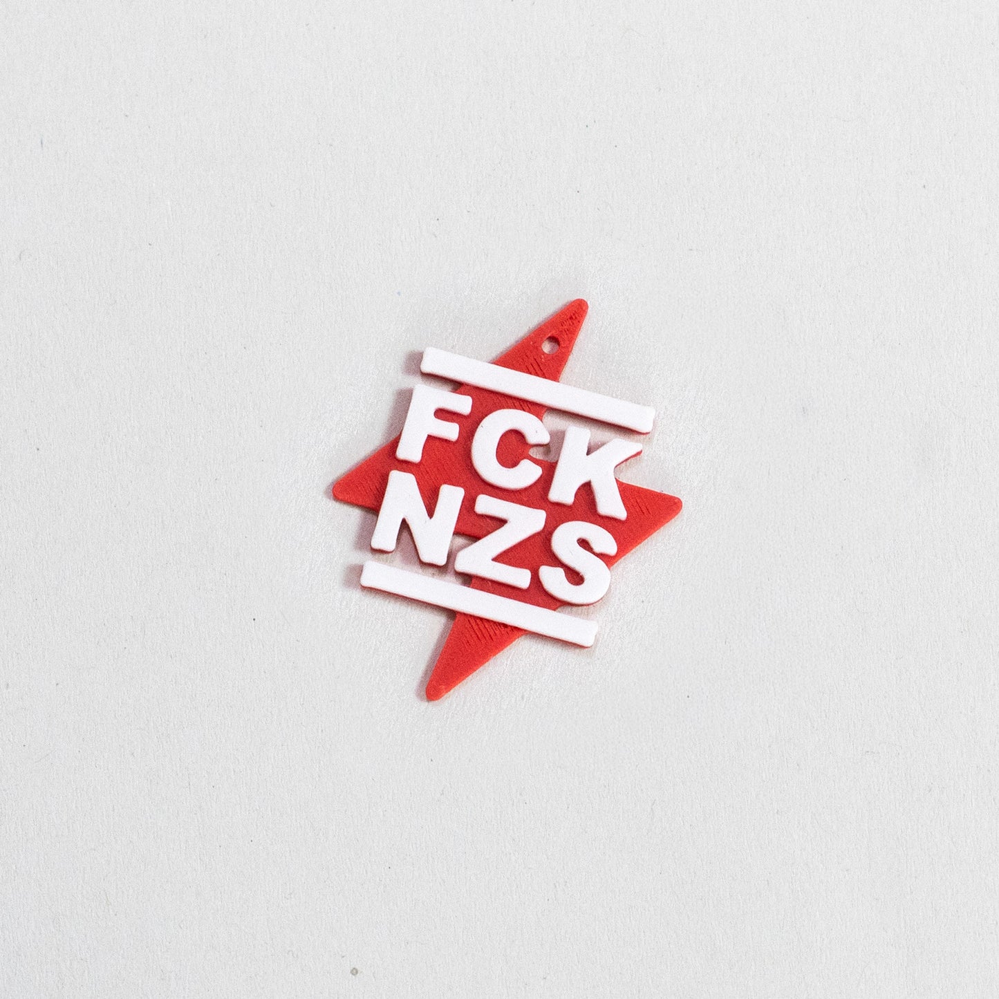 FCK NZS Earrings Mix 'n' Match | Flash | Anti-fascist | FCK AFD | Antifa | Different Colors | 3D printed | From Germany | Jewellery | 161 Antifa