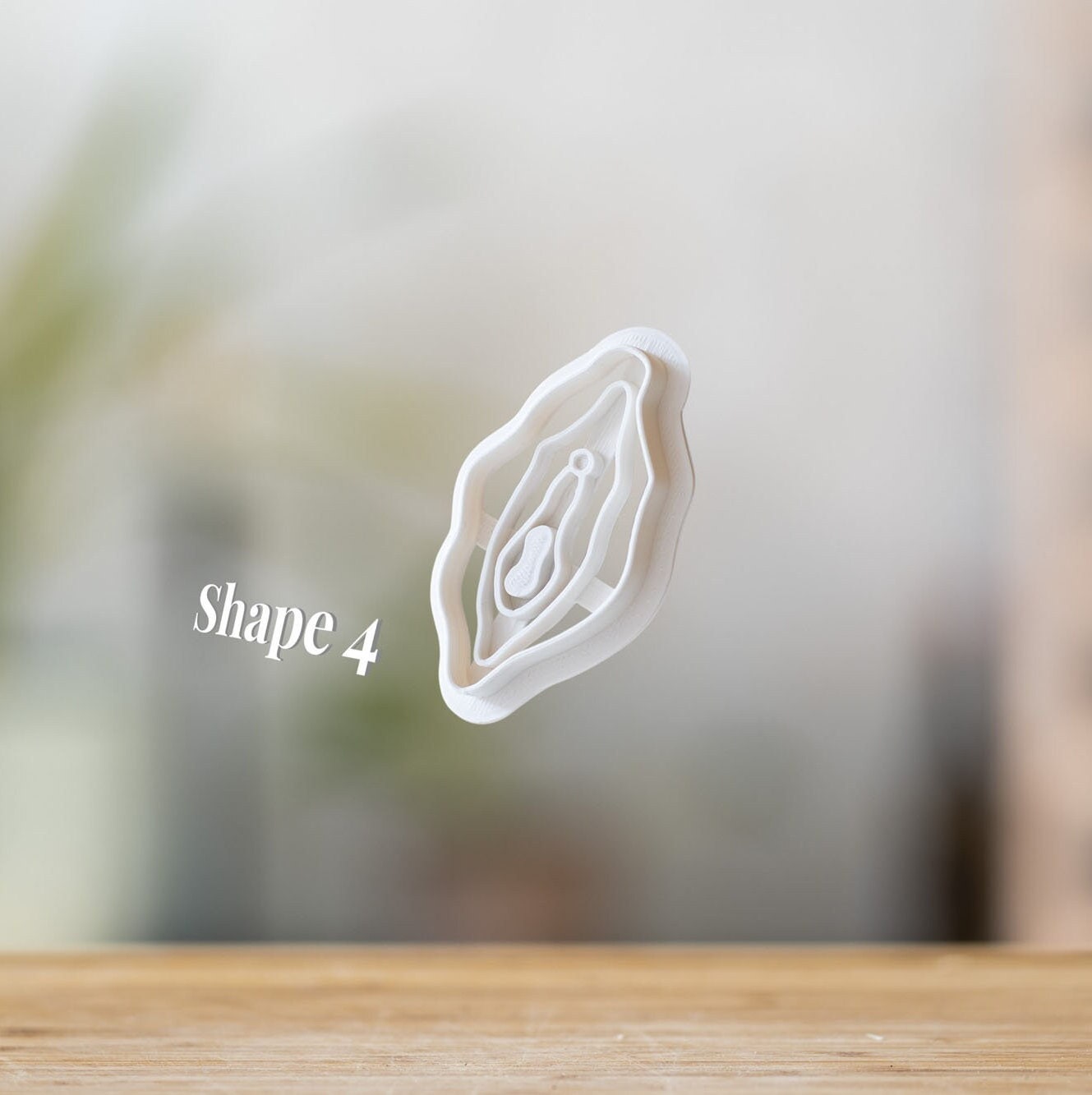 Vulva Cookie Cutters from Germany - Various Shapes - Biscuit Mold - Fondant Dough - Vagina Shaped Cookies - Europe - 3D Printed Cutters