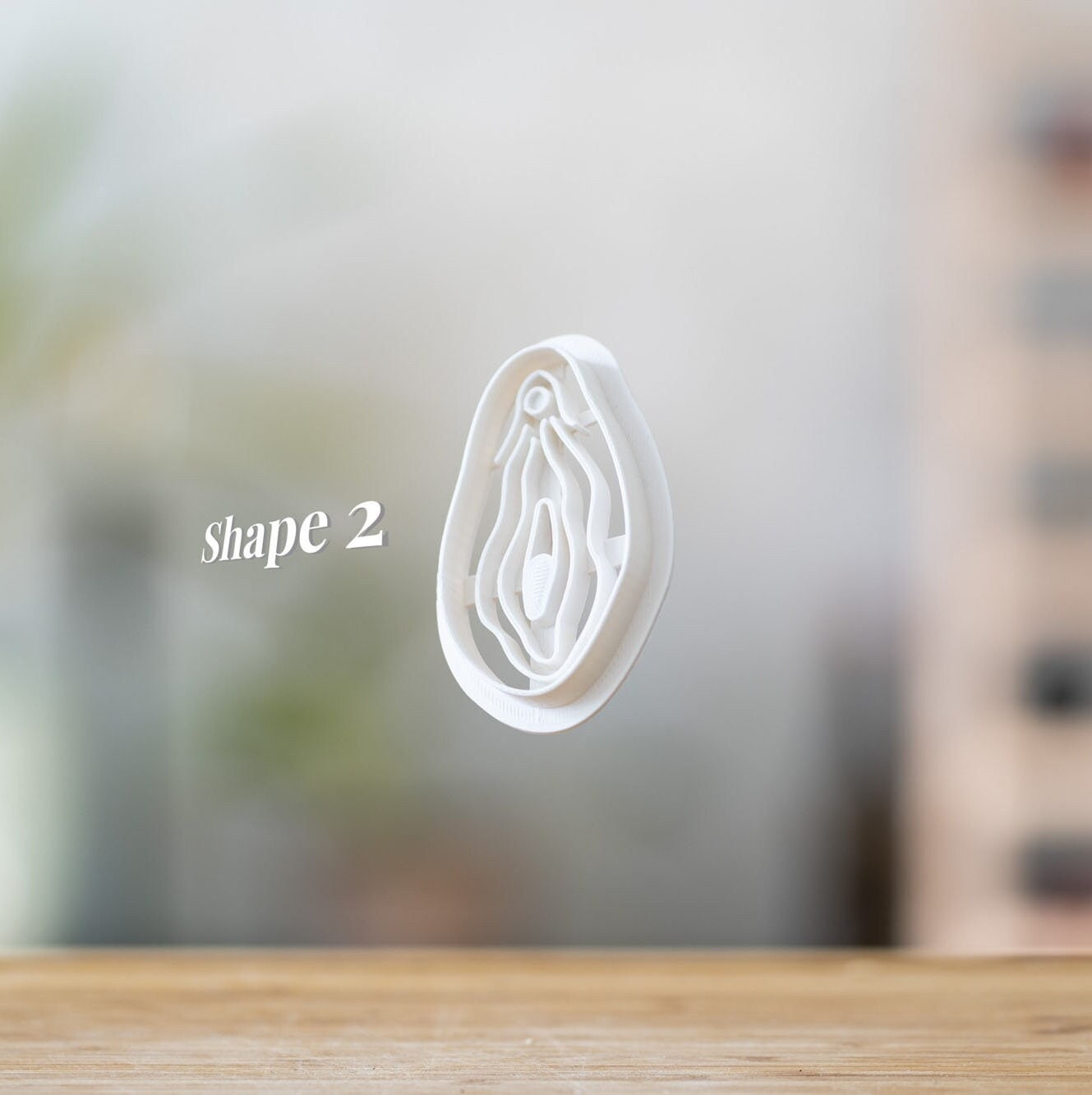 Vulva Cookie Cutters from Germany - Various Shapes - Biscuit Mold - Fondant Dough - Vagina Shaped Cookies - Europe - 3D Printed Cutters